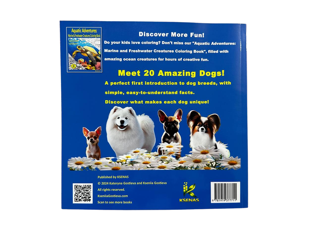 20 DOGS FOR KIDS: A Fun Picture Book with Facts