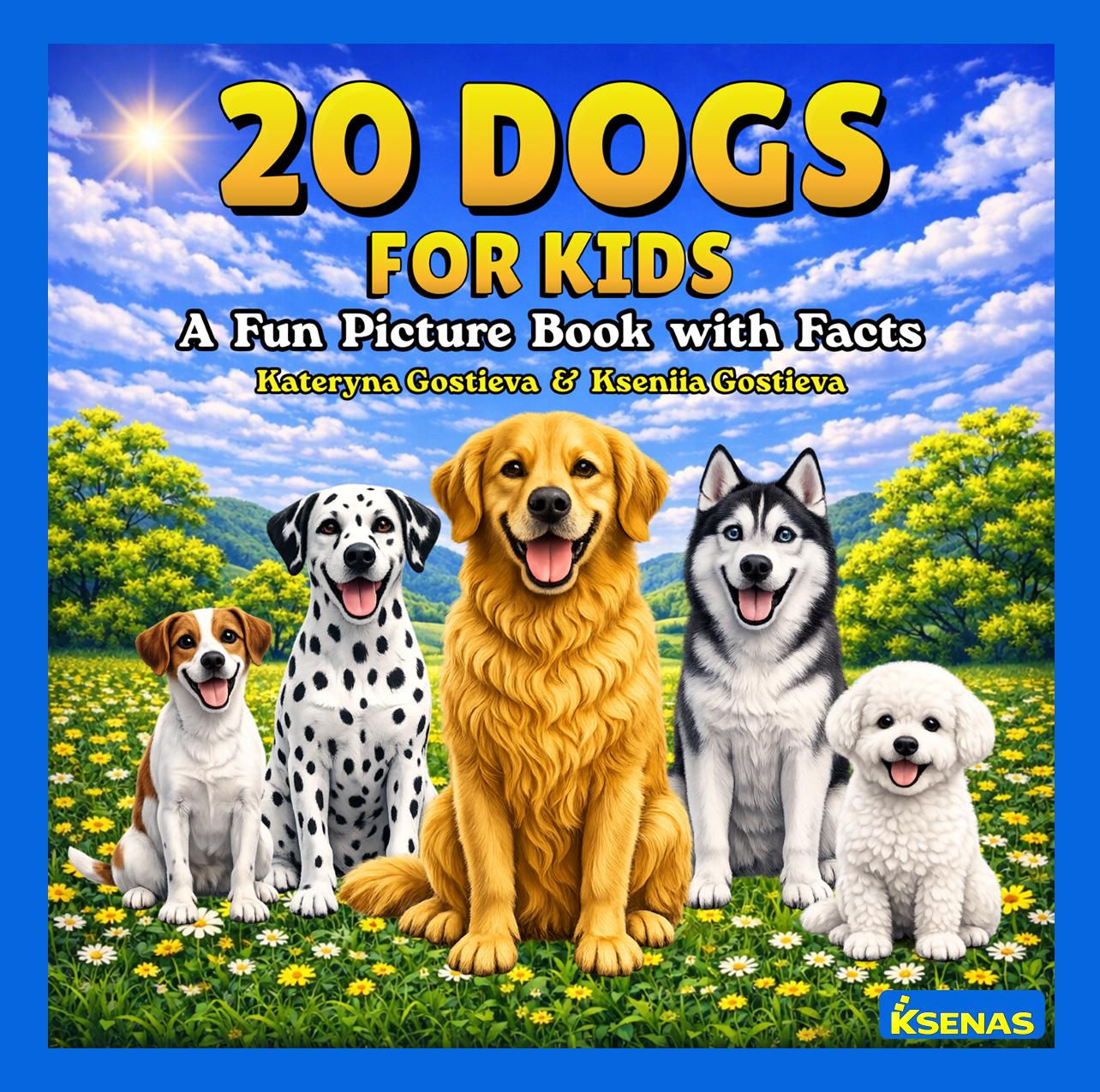 20 DOGS FOR KIDS: A Fun Picture Book with Facts